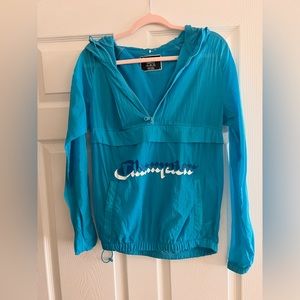 Champion windbreaker anorak womens small